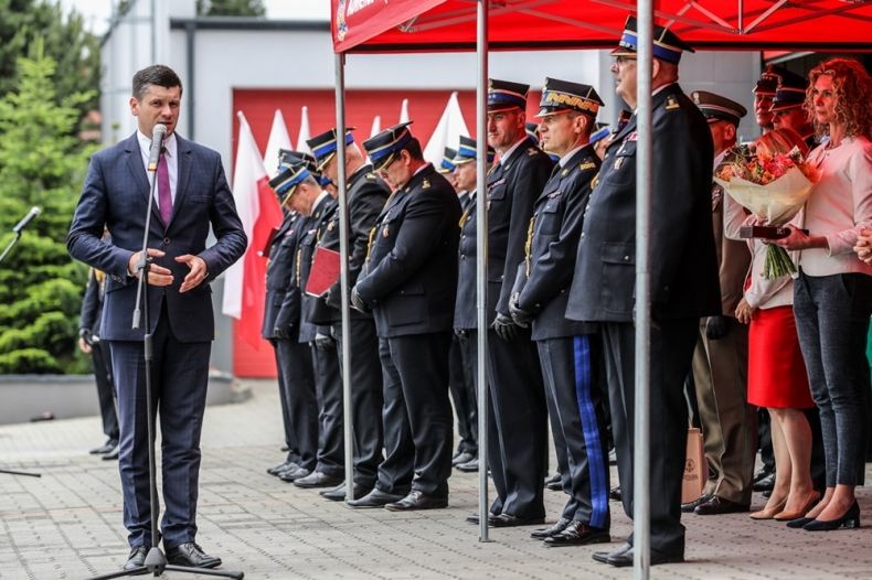 Na zdjęciu Wicemarszałek Łukasz Smółka.