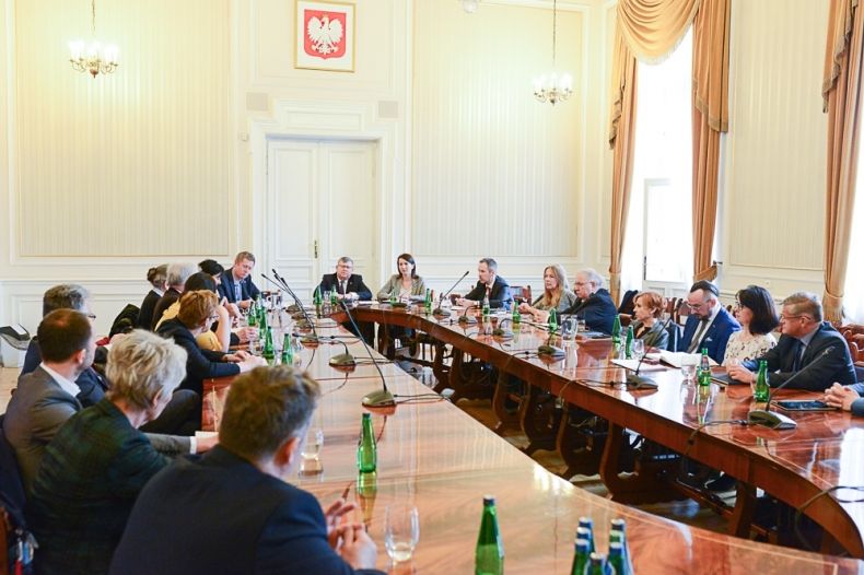 Na zdjęciu członkowie spotkania