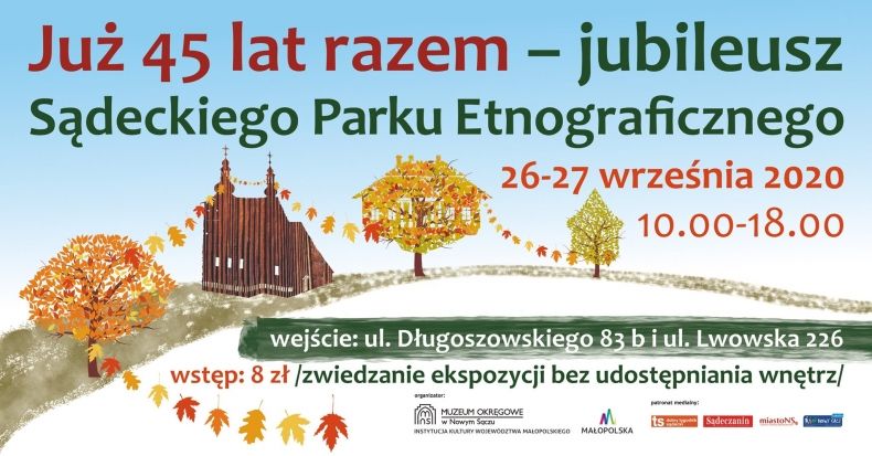 Jubileusz Sądeckiego Parku Etnograficznego. Grafika