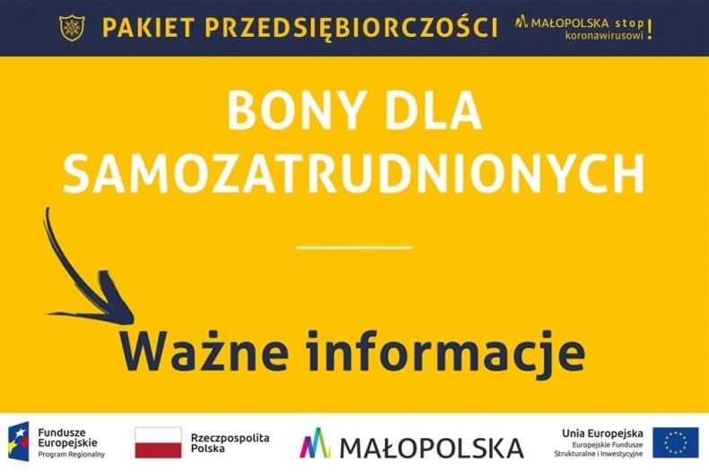 grafika - bony dla samozatrudnionych