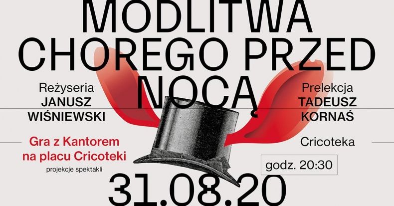 Gra z Kantorem. Plakat