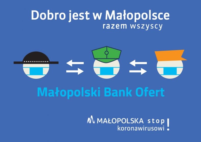 Grafika promująca Małopolski Bank Ofert