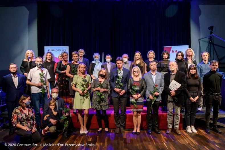 Laureaci Nagrody Poetyckiej Źródło/fot. Przemysław Sroka - CSM