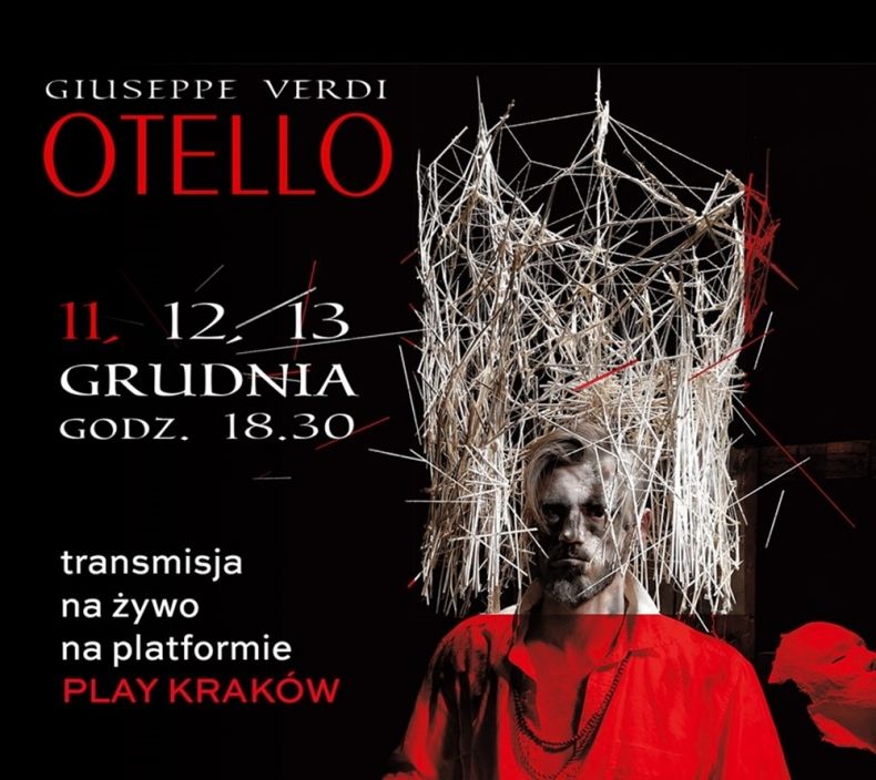 grafika Opery Krakowskiej - Otello