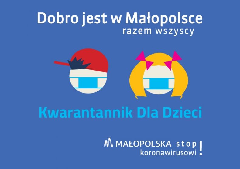Grafika Dobro jest w Małopolsce.Stop Koronawirusowi! 