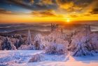 Jaworzyna Krynicka wieczorową porą