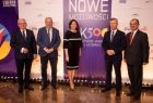 Józef Gawron i zaproszeni goście