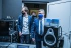 Marszałek Witold Kozłowski wraz z Andrzejem St. Dziukiem, dyrektorem Teatru im. St. I. Witkiewicza w Zakopanem podczas zwiedzania obiektu 