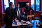 Marszałek Witold Kozłowski oraz Iwona Gibas podczas spotkania z Andrzejem St. Dziukiem, dyrektorem Teatru im. St. I. Witkiewicza w Zakopanem