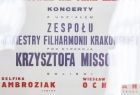 plakat Festiwalu Kiepury