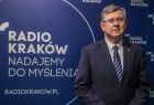 Marszałek Województwa Małopolskiego Witold Kozłowski podczas wizyty w Radiu Kraków