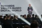 Prezydent Andrzej Duda wygłasza przemówienie