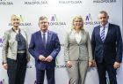 Iwona Gibas, Witold Kozłowski i przedstawiciele uczelni