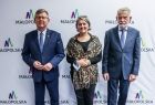 Marszałek w towarzystwie działaczy z Rabki Zdroju