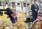 Dożynki w Spytkowicach, uroczyste powitanie gości