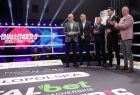 Marszałek Województwa Małopolskiego Witold Kozłowski. Prezydent Nowego Sącza Ludomir Handzel. Gala Challenger's Boxing Night by GIA 3. Nowy Sącz hala MOSiR.