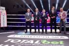 .Marszałek Województwa Małopolskiego Witold Kozłowski. Prezydent Nowego Sącza Ludomir Handzel. Gala Challenger's Boxing Night by GIA 3. Nowy Sącz hala MOSiR.