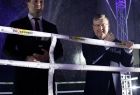 Marszałek Województwa Małopolskiego Witold Kozłowski . Gala Challenger's Boxing Night by GIA 3. Nowy Sącz hala MOSiR.