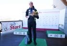 zawodniczka Pucharu Europy w Ptaszkowej na podium