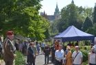 Piknik wojskowy w Muzeum Archeologicznym w Krakowie. Uroczyste otwarcie pikniku.