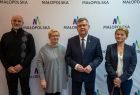 Marszałek Województwa Małopolskiego Witold Kozłowski , agenda zamiejscowa UMWM w Nowym Targu. Spotkanie z mieszkańcami regionu.