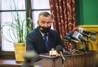 Sygnatariusze listu podczas konferencji prasowej