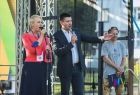 Przemówienie wicemarszałka Łukasza Smółki i Iwony Gibas, członka zarządu województwa.