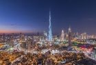 Zdjęcie Dubaju z lotu ptaka.