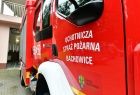Fragment wozu strażackiego OSP