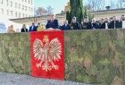 Przemówienie wicemarszałka Józefa Gawrona, widok z oddalenia