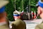 uroczystości z żołnierzami z okazji Święta Wojska Polskiego w Centrum Operacji Lądowych.
