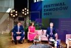 Wojewoda Łukasz Kmita, Marta Malec-Lech z zarządu województwa, marszałek Witold Kozłowski