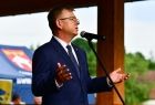Marszałek Witold Kozłowski podczas jubileuszu w Łoniowej