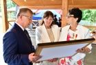 Marszałek Witold Kozłowski podczas jubileuszu w Łoniowej