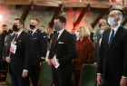 Kopalnia Soli w Wieliczce, koncert patriotyczny z okazji odzyskania przez Polskę niepodległości. Wicemarszałek Łukasz Smółka. 