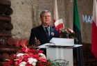 Kopalnia Soli w Wieliczce, koncert patriotyczny z okazji odzyskania przez Polskę niepodległości. Przemówienie Marszałka Województwa Małopolskiego Witolda Kozłowskiego.
