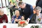 Marszałek Województwa Małopolskiego Witold Kozłowski. Nowy Sącz wizyta w Marszałka Witolda Kozłowskiego w Sądeckim Hospicjum.