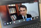 Zdjęcie zrzutu z ekranu przedstawia Dyrektora Małopolskiego Centrum Doskonalenia Nauczycieli w Krakowie
