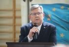 Marszałek Witold Kozłowski podczas przemówienia