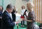 Otwarcie inwestycji realizowanej przy wsparciu województwa małopolskiego. Na zdjęciu m.in. marszałek Witold Kozłowski. 