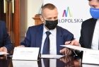 Wojewoda małopolski Józef Leśniak, podpisanie listu intencyjnego w sprawie utworzenia w Wojnarowej jednostki Wojskowej. 