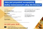 Duża wersja plakatu z informacjami o temacie debaty, terminie i uczestnikach wydarzenia