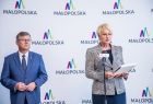 Witold Kozłowski i Iwona Gibas podczas konferencji