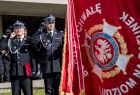 Wicemarszałek Łukasz Smółka i sztandar