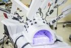 Robot da Vinci - zbliżenie na część główną maszyny