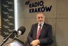 prof. Jan Tadeusz Duda w studiu Radia Kraków