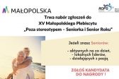 Przejdź do: Poza stereotypem – Seniorka i Senior Roku 