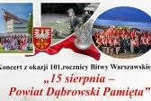Przejdź do: Koncert 15 sierpnia - Powiat Dąbrowski Pamięta