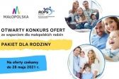 Przejdź do: Blisko milion złotych na konkurs Pakiet dla Rodziny