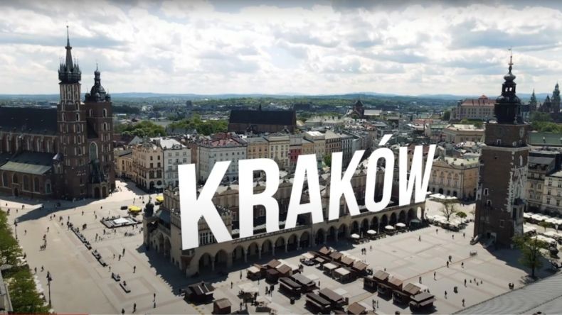 Widok na Rynek w Krakowie